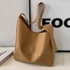 Bolsa de Grande Capacidade para o Dia a Dia para Mulheres 2026 Nova Bolsa Tote Retrô para Mulheres Estilo Ins Bolsa de Ombro Versátil para Mulheres