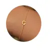 Pulseira de Letras Amazon Transfronteiriça Nova, Fashion, Fina e Elegante, Joia de Mão Versátil para Mulheres, Uso Diário e Festas