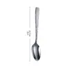 Talheres de aço inoxidável transfronteiriços com cabos quadrados martelados, incluindo facas, garfos, colheres de sobremesa e facas e garfos de bife criativos estilo hotel para culinária ocidental.