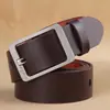 Cinturón para Hombre Hebilla de Pin Cinturón para Hombre Joven y de Mediana Edad Cinturón Ancho Estilo Coreano Business Casual Tendencia Juvenil Cinturón para Pantalones Hombre Negro