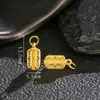 Colgante de Linterna Hueca Artesanía Antigua Chapado en Oro Plata S925 Cuerpo Completo DIY Nuevo Estilo Chino Lujo Ligero Accesorio de Plata Pura