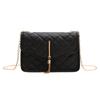 Moda Primavera/Verão 2026 Bolsa Feminina Corrente de Diamante Bordada Bolsa Quadrada Pequena Transversal Ombro Bolsa para Celular Atacado Dropshipping