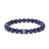 Pulsera Pareja Ojo de Tigre Orquídea Blanca Ágata Negra Mate Pulsera Piedra Mapa Flash Negro Exclusivamente Transfronterizo de Amazon