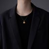 Collar sencillo de alta calidad para mujer, elegante, ligero, de lujo, exquisito diseño de nicho, collar de topacio de alta gama, una pieza al por mayor