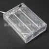 No. Caja de compartimento para 5 baterías 1/2/3/4/5/6/7/8 sección/posición AA No. 5 sin cubierta con interruptor de cubierta lado a lado con línea