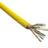 Cable de red de monitoreo marino altamente flexible resistente a la flexión, impermeable, resistente a manchas de aceite, resistente a la corrosión, protector solar, resistente a UV, red de clase 5 ultra