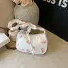 Bolso Nuevo de Mujer 2026 con Lazo Bolso de Hombro Único de Verano Moda Femenina Casual Cruzado de Hombro de Moda Bolso de Mano