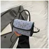 Bolso de Mano con Lazo Estilo Coreano Transfronterizo Bolso Baguette Textura Nueva Bolso de Axila Diseño Casual de Moda Bolso Cruzado Estilo Occidental