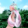 R Celebridad de Internet Transfronteriza Accesorios para el Cabello de Niños Unicornio Estrella Peluca de Colores Pasador Pinza de Pelo de Moño para Niñas Femenino