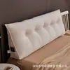 Simples Cor Sólida Veludo Fosco Antiderrapante Costas da Cama Alta Resiliência Não Colapsa Casa de Aluguel Uso Doméstico Universal Anti-colisão Cabeceira da Cama Almofada Macia