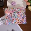 Elásticos de Cabelo Amigáveis para Cabelos Infantis, Pacote com 500, Elásticos de Alta Elasticidade para Menininhas, Elásticos do Tamanho do Polegar, Elásticos de Cabelo para Bebês