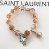 Sin Tabúes DIY Pulsera China de Flores Mariposas con Cuentas para Mujer con Buen Aspecto Pulsera Estilo Ins Regalo para Mejor Amiga Pulsera