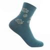Calcetines de Algodón Puro Tipo "Mom" para Mujer Langsha, Calcetines de Algodón de Media Caña Absorbentes del Sudor y Resistentes al Olor, Calcetines Transpirables para Mujeres de Edad Media y Mayores, Transpirables y Absorbentes del Sudor