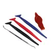 Rascador de Bordes para Película de Coche Juego de 5 Piezas Recomendado para Usar en Tiras de Espacio, Película que Cambia de Color, Rascador de Recorte para Vinilado Invisible de Coche