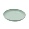 Prato de Legumes de Palha de Trigo 20cm Doméstico Restaurante Prato de Plástico Prato para Cuspir Ossos Estilo Nórdico Estilo Japonês Prato Redondo de Trigo