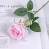 Rosa Simulada Tacto Único Rosa de Terciopelo Cascada Flor de Pared Decoración para el Hogar Boda Arreglo Flor Artificial Venta al por Mayor
