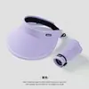 Sombrero de Sol para Mujer, Protección Solar UV de Verano, Sombrero de Sol para Cubrir el Rostro al Aire Libre para Ciclismo, Diadema de Moda, Sombrero de Protección Solar Abierto
