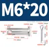 Pasador de Acero Inoxidable 304 con Cabeza Plana y Agujero, Pasador Cilíndrico, Pasador de Posicionamiento Cilíndrico Gb882 con Juego de Pasador de Chaveta