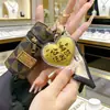 Año del Caballo Oro Puro 999 Llavero de Riqueza Instantánea Bolsa Mini de Oro para Labial Bolsa para Auriculares Colgante Pequeño Regalo Venta al por Mayor