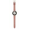 Adecuado para Reloj Inteligente Huawei Gt6 5 4 Correa de Cuero Cosida de Cola Puntiaguda de 18 mm Brazalete de Cuero Samsung