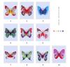 Pin 3D de Mariposa Luminosa Personalizado Joyería Cortina Corazón de Chica Celebridad de Internet Románticos Accesorios para el Hogar