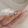 Acessórios de Orelha em Alta no Tiktok Estilo Ano Novo Brincos Vermelhos Personalizados Brincos da Moda Versáteis Tachos de Orelha Ganchos de Orelha Presilhas de Orelha para Mulheres