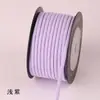 Corda Quadrada Enrolada com Núcleo Nó de Dragão 3mm Cordão Trançado para Joias Pulseira DIY Opções Multicor Venda Direta da Fábrica