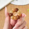 Transmissão ao Vivo Barata Raiz de Bodhi Natural Corte Redondo Dente de Alho Amarrado à Mão Fio de Dedo Fresco Atacado