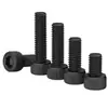 Tornillos de cabeza de copa hexagonal de alta resistencia 12.9 Dacromet negro M8-M14 pernos de cabeza cilíndrica DIN912 negro mate