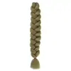 165g Trenza Jumbo Cabello Trenzas Africanas Largas Peluca Hip Hop Fibra de Alta Temperatura Peluca
