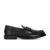 Múltiples Opciones Estilo Retro Francés Británico Punta Redonda Color Lavado Monedas Doradas Pequeñas Tacón Grueso Suela Gruesa Mocasines Zapatos Pequeños de Piel Mujer