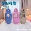 Colchoneta Inflable para Maternidad Colchón de Dormir de PVC Colchoneta para Acostarse Almohada Cóncava de Felpa Engrosada para Interiores Tipo 0