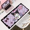 Mouse Pad Desenho Animado Kurome Grande Pad de Mesa para Computador Pad para Jogo Borda Antiderrapante Espessura Aumentada Pad de Mesa para Lan House E-Sports