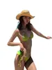 Bikini Nuevo 2026 Dividido para Mujer Cubre Vientre, Aspecto Adelgazante y Sexy Traje de Baño para Resort de Playa y Aguas Termales Envío Directo