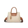 Fábrica de Origen Canguro Barney Moda Versátil Simple Retro Clásico Estilo Bolso de Hombro Nicho Venta al por Mayor Dropshipping