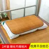 Esterilla de Ratán para Verano Esterilla de Bambú Almohadilla para Almohada Almohadilla para Almohada de Bebé Esterilla para Almohada Esterilla de Bambú Carbonizado Almohadilla para Almohada Funda de Almohada de Bambú Natural Bambú Verde