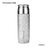 Vaso Termo Feijian de Titanio Puro Vaso de Salud de Titanio de Doble Capa Vaso para Infusiones de Té Blanco para Hogar, Exterior, Viajes, Portátil, Deportivo