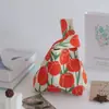Bolsa Tejida de Luna Llena, Bolsa de Recuerdo, Bolsa Tejida para Banquete de los 100 Días del Bebé, Bolsa de Regalo, Bolso de Mano, Bolsa de Dulces para Boda