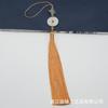 Venta Directa de Fábrica estilo antiguo borla colgante oreja estilo chino abanico colgante hebilla de seguridad para coche colgante diy colgante Hanfu