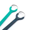 Raspador de Lengua en Forma de Y de Acero Inoxidable 304 para Limpiar la Lengua, Eliminar el Mal Aliento Bucal, Raspador de Lengua, Cepillo de Lengua Portátil Modelos 2.0
