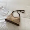 Bolsa Simples de Cor Sólida Moda Retrô 2026 Nova Elegante Bolsa Tote de Grande Capacidade Bolsa de Ombro Único Casual para o Dia a Dia Tendência