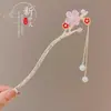 Grampo de Cabelo para Mulheres, High-End, Elegante, Estilo Antigo, Grampo de Madeira, Simples Acessórios de Cabelo Dinastia Han Cheongsam, Grampo de Cabelo, Grampo de Cabelo, Acessório de Cabeça de Verão