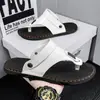 Chanclas Personalizadas para Hombre, Chanclas de Playa Antideslizantes para Exteriores de Verano, Sandalias de Doble Uso Personalizadas para Conducir al Aire Libre