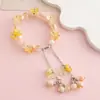 Pulsera de Joyería de Nuevo Estilo, Joyería de Cuentas de Cristal Estilo Coreano, Pareja, Estudiante, Pulsera Infantil, Joyería para Niñas al por Mayor