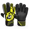 Luvas de Goleiro de Futebol Resistentes ao Desgaste na Palma Pegada Forte Treinamento de Equipe do Campus Esportes Jovens Luvas de Goleiro