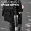 Guarda-chuva à prova d'água com trava de anel, guarda-chuva automático, de uso duplo para dias ensolarados e chuvosos, guarda-chuva dobrável estiloso para mulheres, grande e espessado, resistente ao vento, tamanho grande
