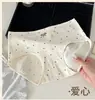 Nova calcinha feminina com estampa floral, forro 100% algodão, cintura média, macia e confortável, atacado