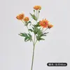 Flor Artificial de Haste Única Margarida Pequena Flor Falsa Arranjo Floral Estilo Ins Artificial Decoração de Casa Centro de Mesa Arranjo de Casamento