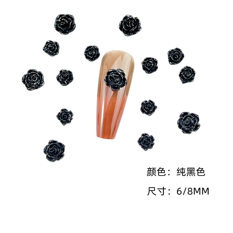 纯黑色山茶花