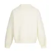 Sudadera con media cremallera y cuello polo, color liso, estilo retro americano simple, holgada, nueva para la primavera de 2026